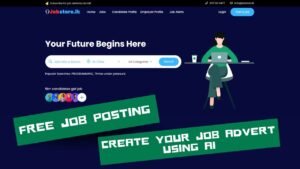 AI using job advert - jobstore.lk