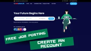 how to create account - jobstore.lk